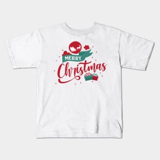 Santa Paws Is Coming To Town Kids T-Shirt